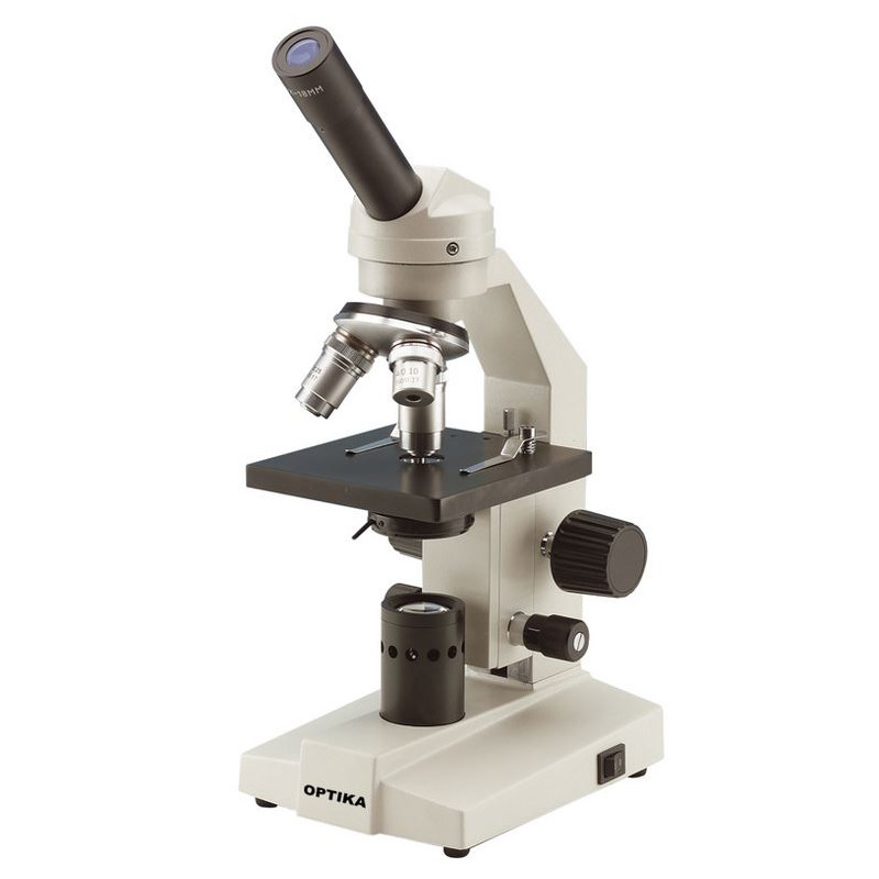 Optika Microscópio M-100 Fled, monocular, LED