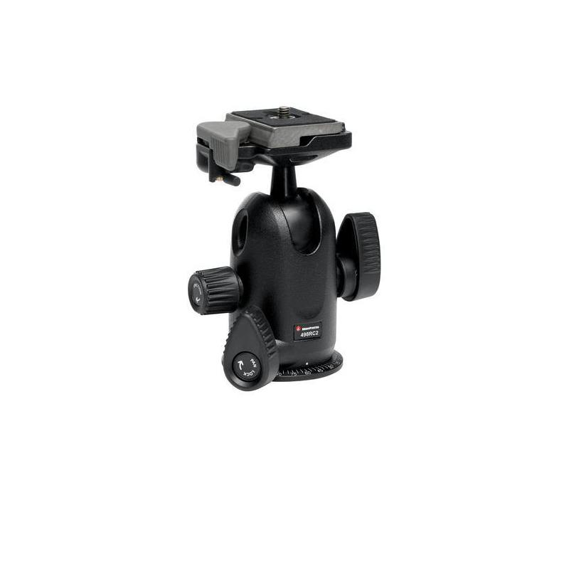 Manfrotto cabeça esférica de tripé 498 RC2 Midi