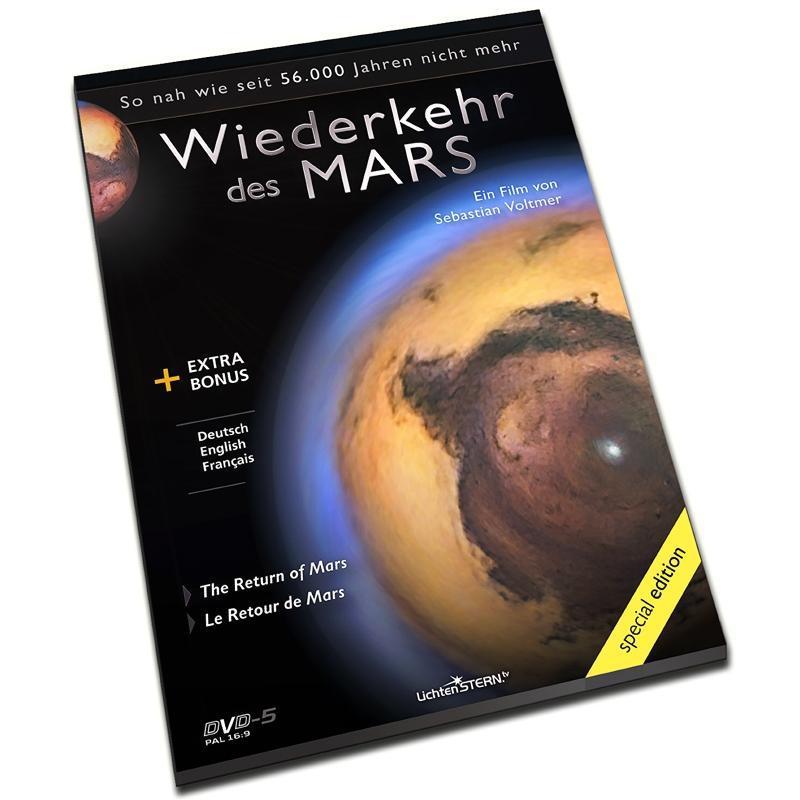 Lichtenstern Verlag Filme 'Retorno de Marte' - Edição especial (alemão, inglês, francês)
