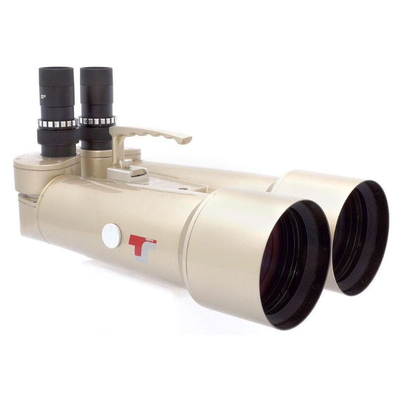 TS Optics Binóculos grandes 100mm Semi-Apo 90° 1.25"