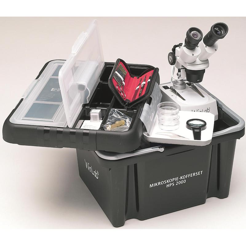 Windaus Lupa stéreo HPS 2000/video, conjunto de microscópio com câmera de video S