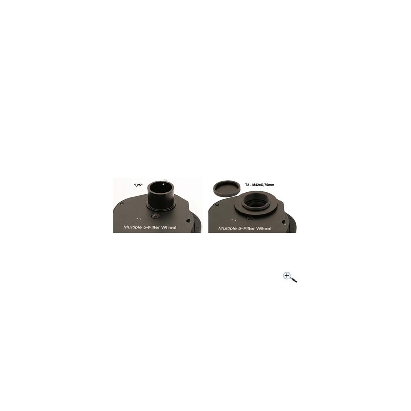 TS Optics Roda de filtros para 5x filtros de 1,25''