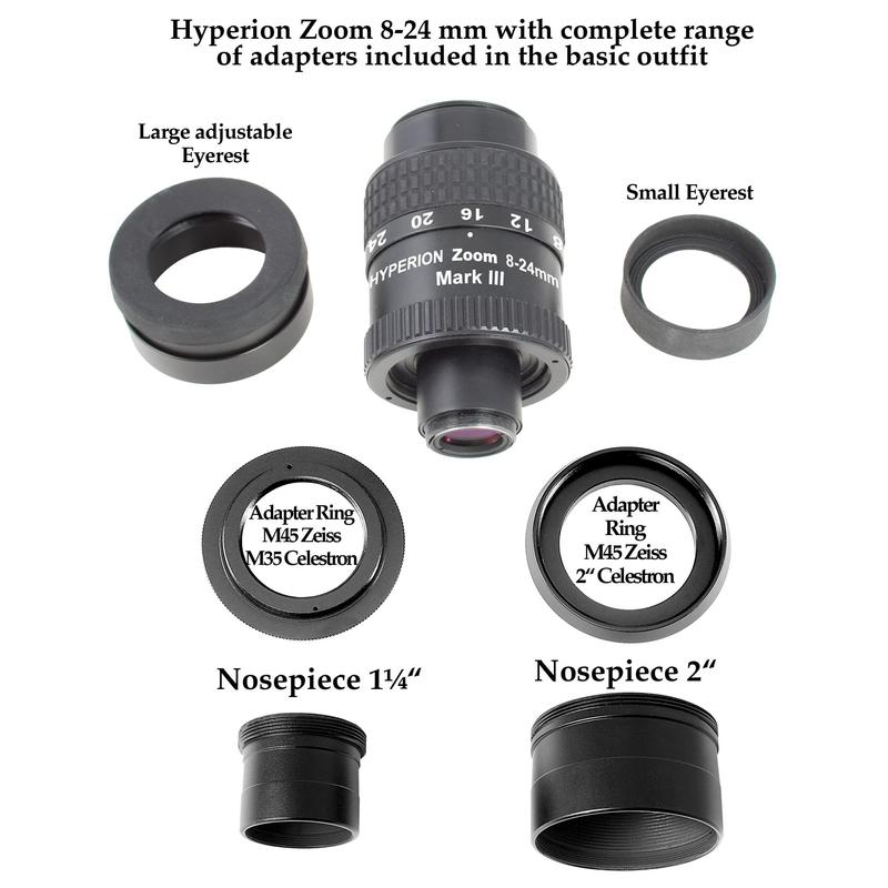 Baader Ocular zoom Hyperion 8-24mm Clickstop Mark III 2"