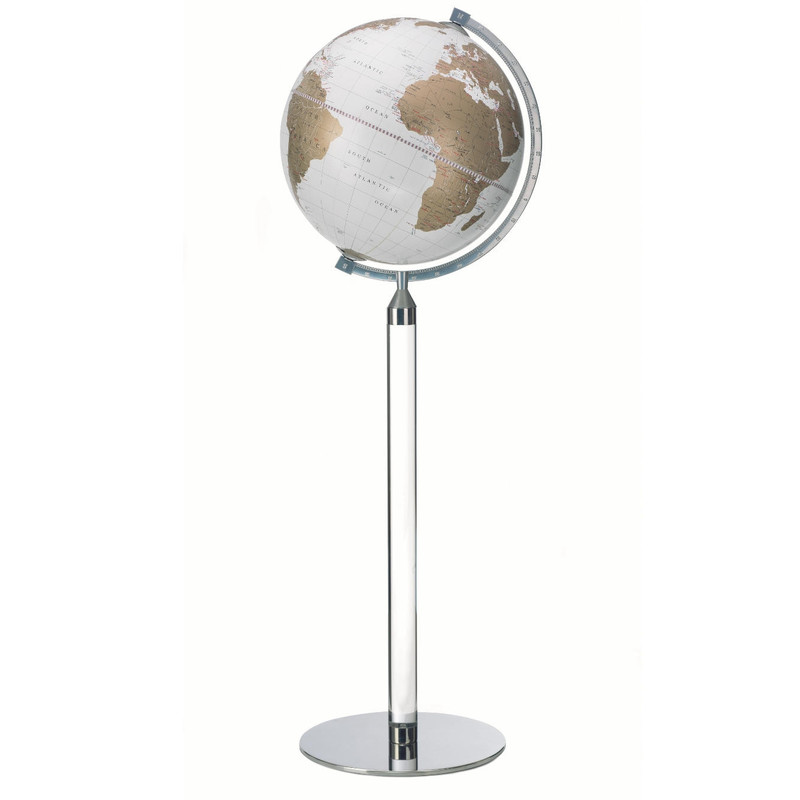 Zoffoli living Globo com pedestal Vasco da Gama White/ Gold 40cm