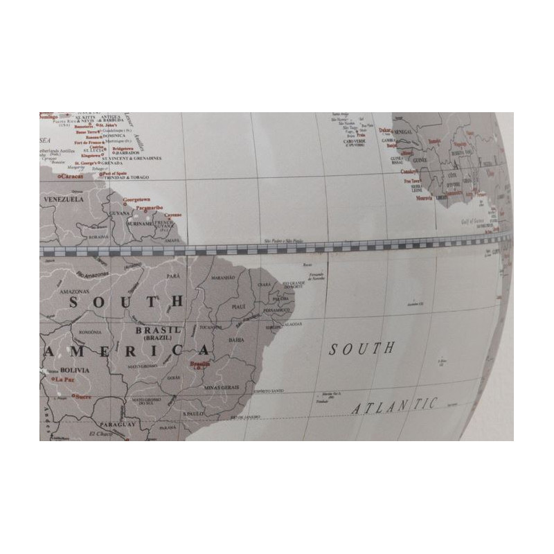 Zoffoli living Globo com pedestal Vasco da Gama All White 40cm