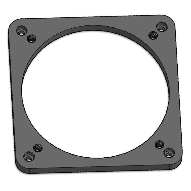 Starlight Instruments Base para focalizador 3.0" Dia, plano e com parafusos niveladores