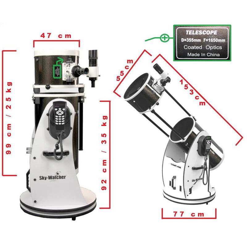 Skywatcher Telescópio Dobson N 355/1600 Skyliner FlexTube BD DOB