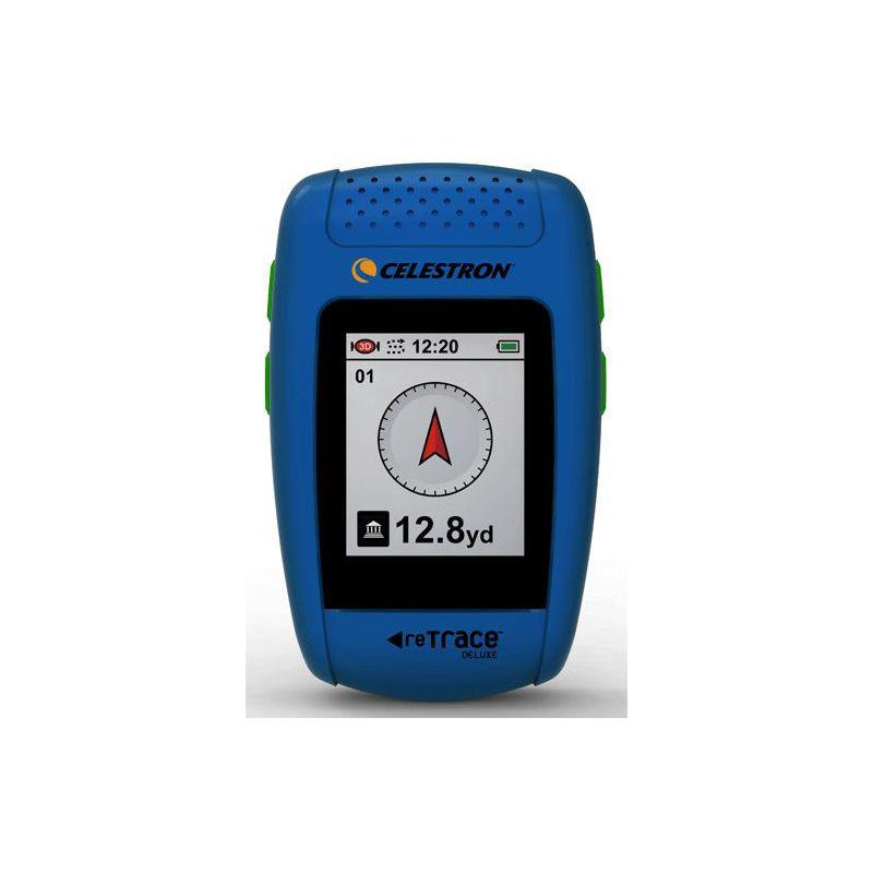 Celestron reTrace Deluxe GPS rastreador incluindo bússola digital, azul