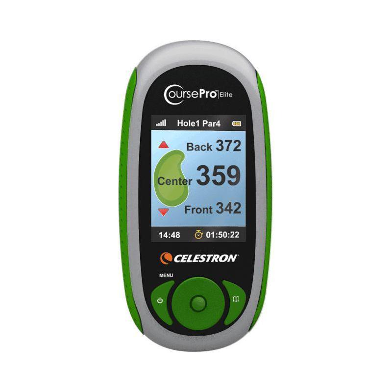 Celestron CoursePro Elite Golf Navi GPS medidor de distância, verde