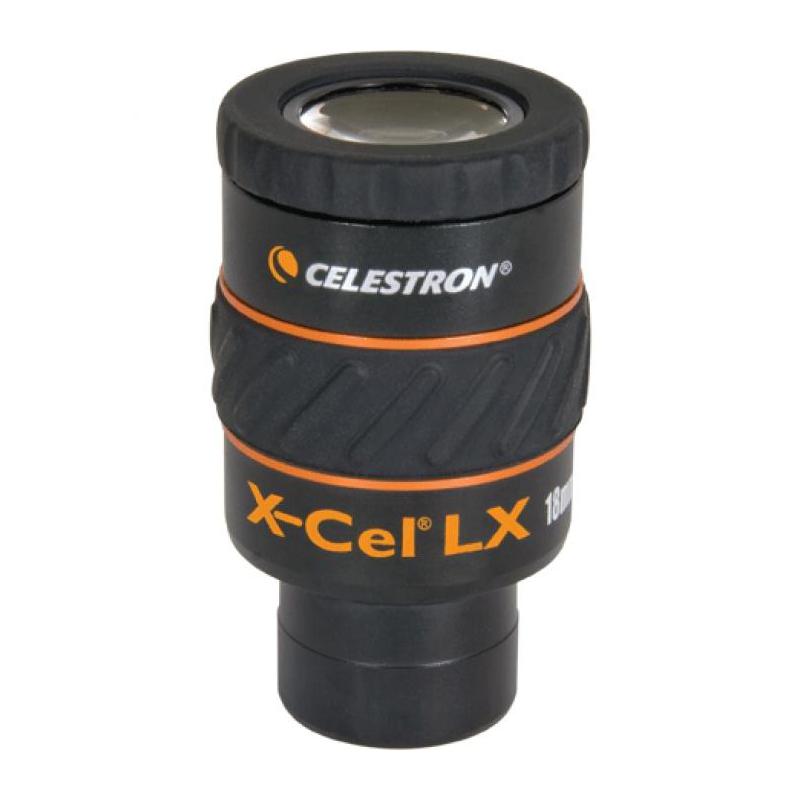 Celestron Ocular X-Cel LX de 18mm com 1,25"