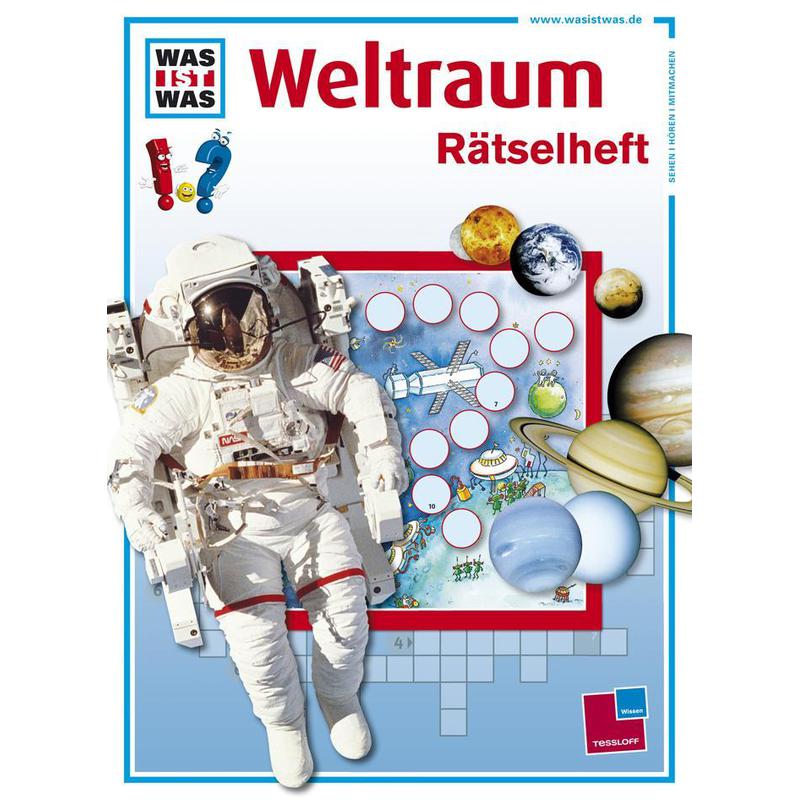 Tessloff-Verlag WAS IST WAS Rätselheft: Weltraum (livro em alemão)