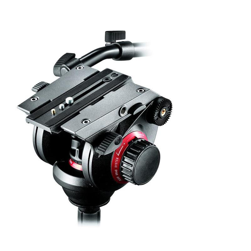 Manfrotto 504HD Inclinador de video a flúido com placa de troca rápida 501PL