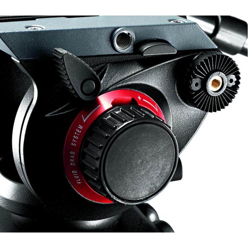 Manfrotto 504HD Inclinador de video a flúido com placa de troca rápida 501PL