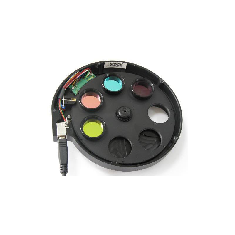 i-Nova Roda de filtros motorizada 1,25" com conjunto de filtros LRGB e adaptador de montagem C