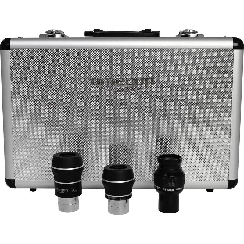 Omegon Maleta de oculares Deluxe, idealizada para distâncias focais até 1200mm