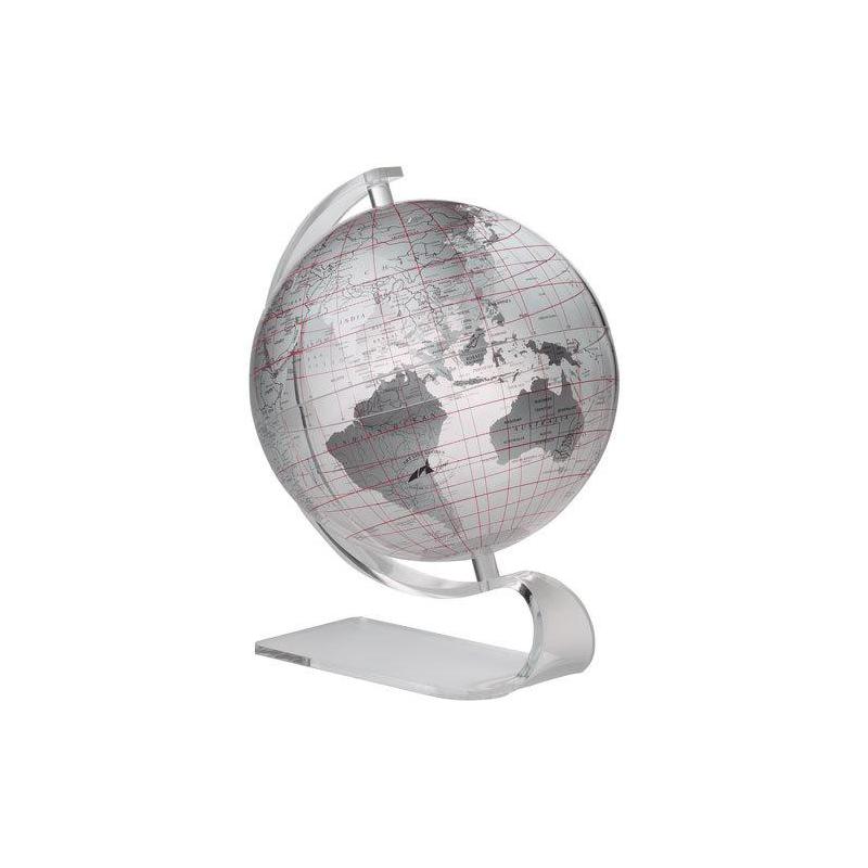 Columbus Globo Novo estilo - Esféra terrestre prata 743002