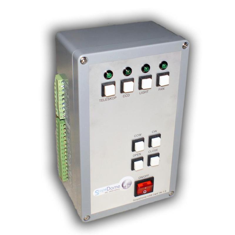 Omegon unidade de controle de cúpulas de observatórios v1.2