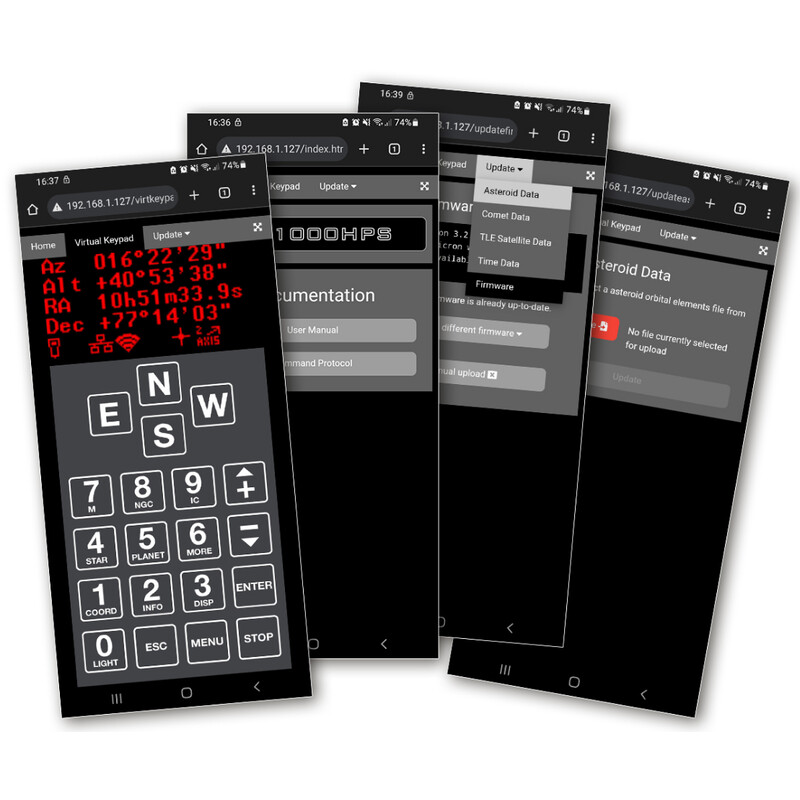 10Micron Montagem GM 3000 HPS ColdTemp GoTo