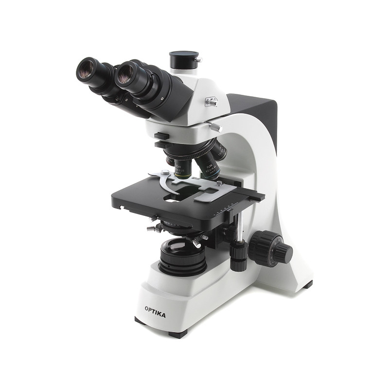 Optika Microscópio B-500Ti, triocular, plano IOS, LED