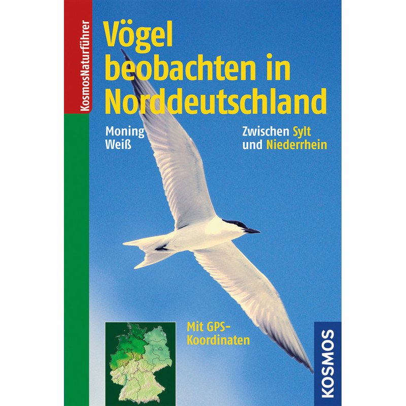 Kosmos Verlag Observar pássaros no norte da Alemanha