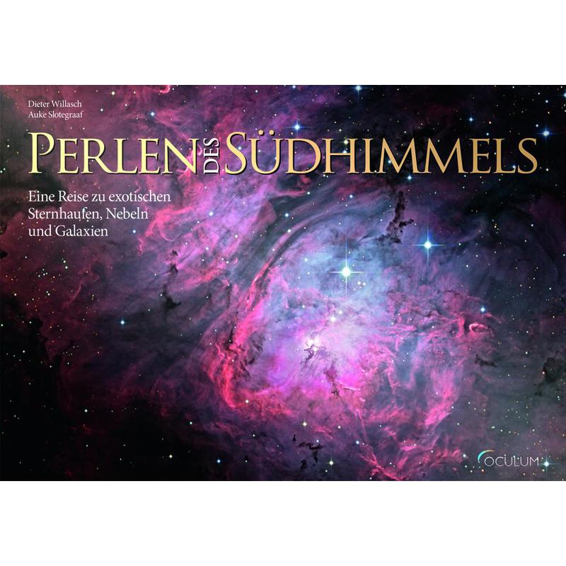 Oculum Verlag Perlen des Südhimmels (Álbum de imagens com fotos do hemisfério sul, textos em alemão)