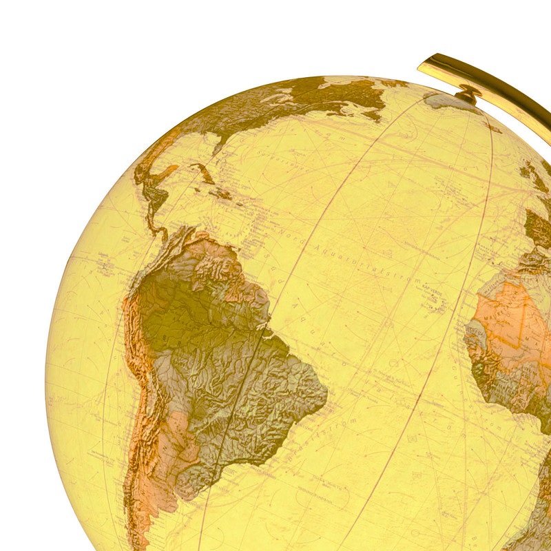 Columbus Globo com pedestal Royal 40cm (Francês)