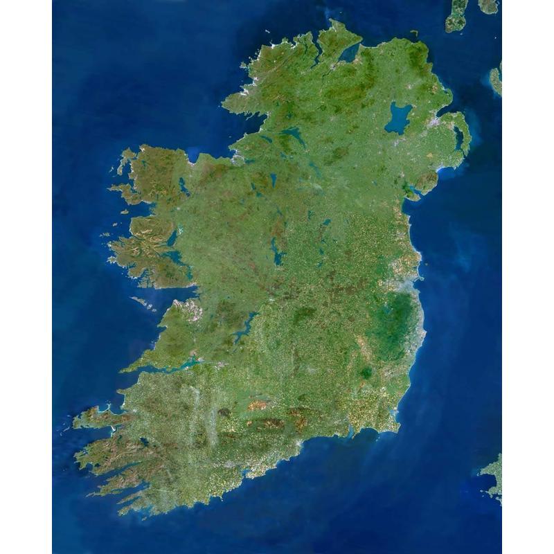 Planet Observer Mapa Irlanda pelo 'Observador do planeta'