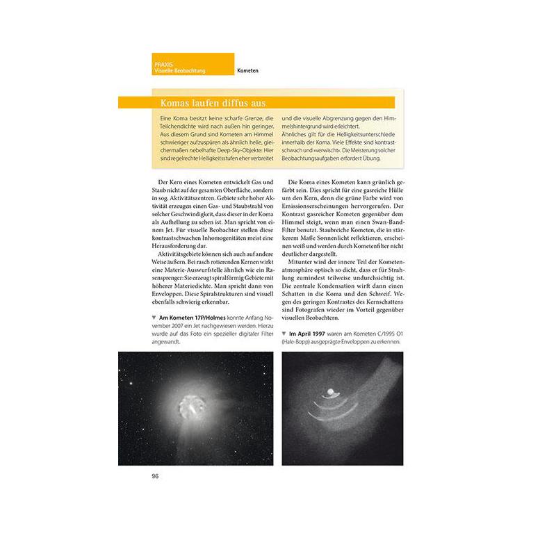 Oculum Verlag Kometen - Eine Einführung für Hobby-Astronomen (livro sobre cometas em alemão)