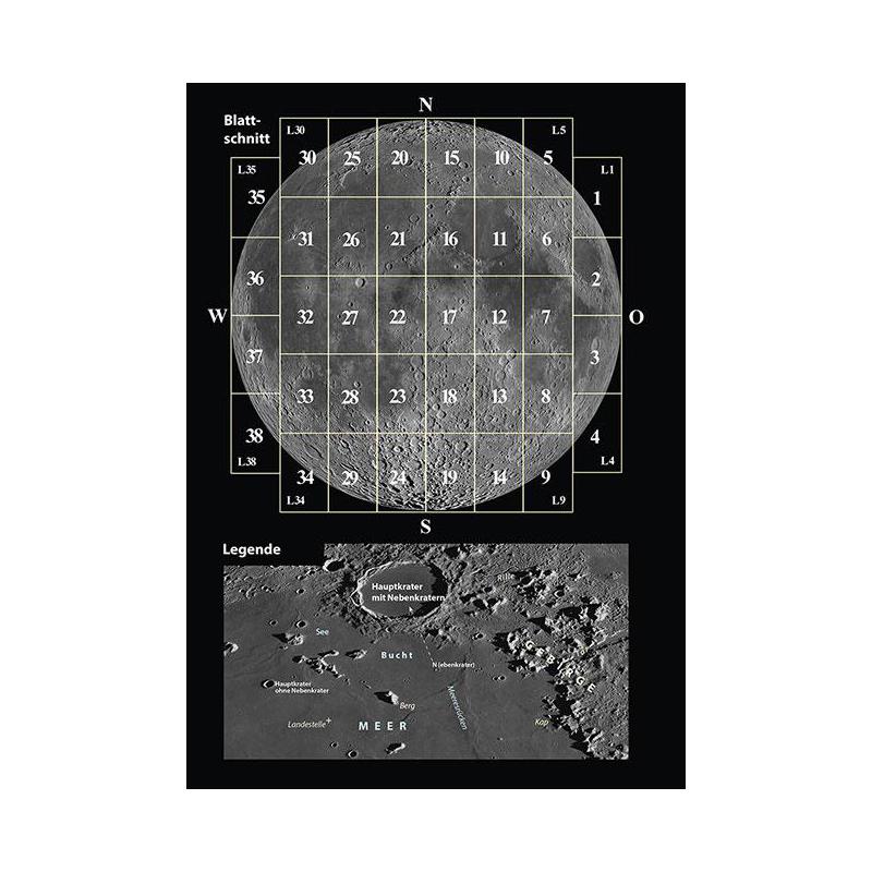 Oculum Verlag Editora Oculum - Livro atlas da Lua