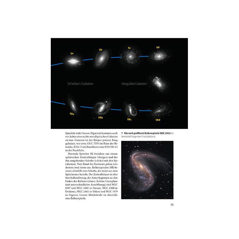 Oculum Verlag Editora Oculum  Galáxias: Uma introdução para astronomos amadores (alemão)