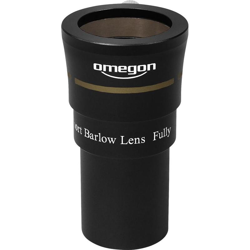 Omegon Lente Barlow de 2x com 1,25'' e com 3 elementos