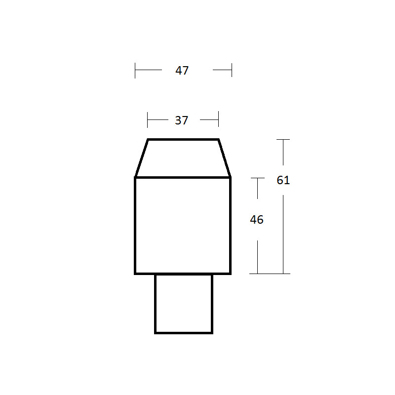 Omegon adaptador de projeção de 2'' com conexão T2