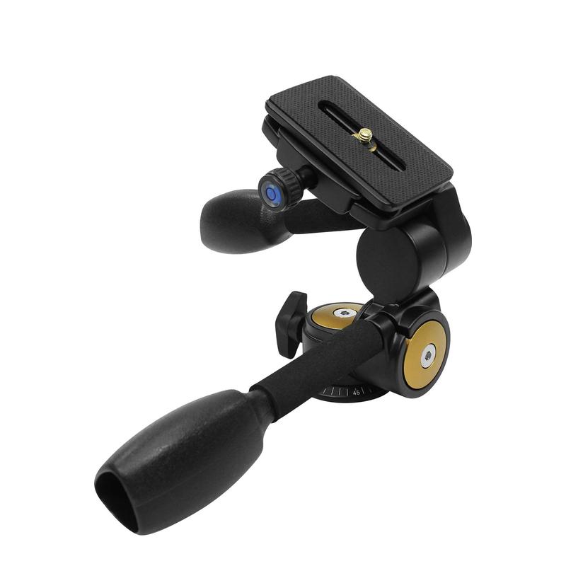 Omegon Cabeças panorâmicas Cabeça panorâmica para tripé 3-Wege-Neiger Pro PD80