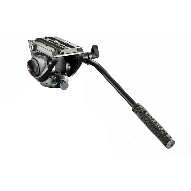 Manfrotto Cabeça de inclinação do vídeo MVH500AH com base plana