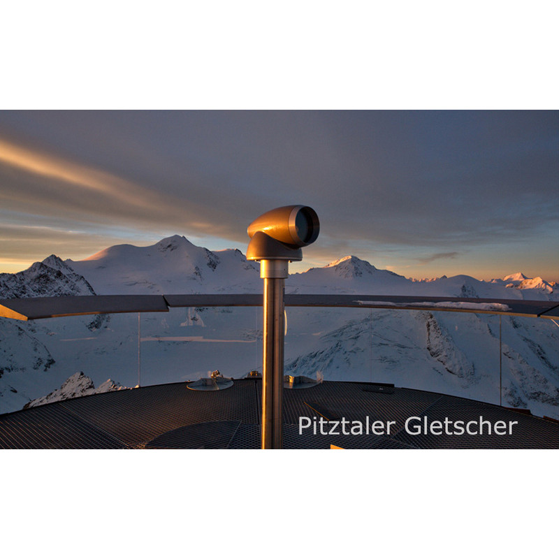 Telescópio panorâmico idee-Concept Viscope: Das intelligente Aussichtsfernrohr