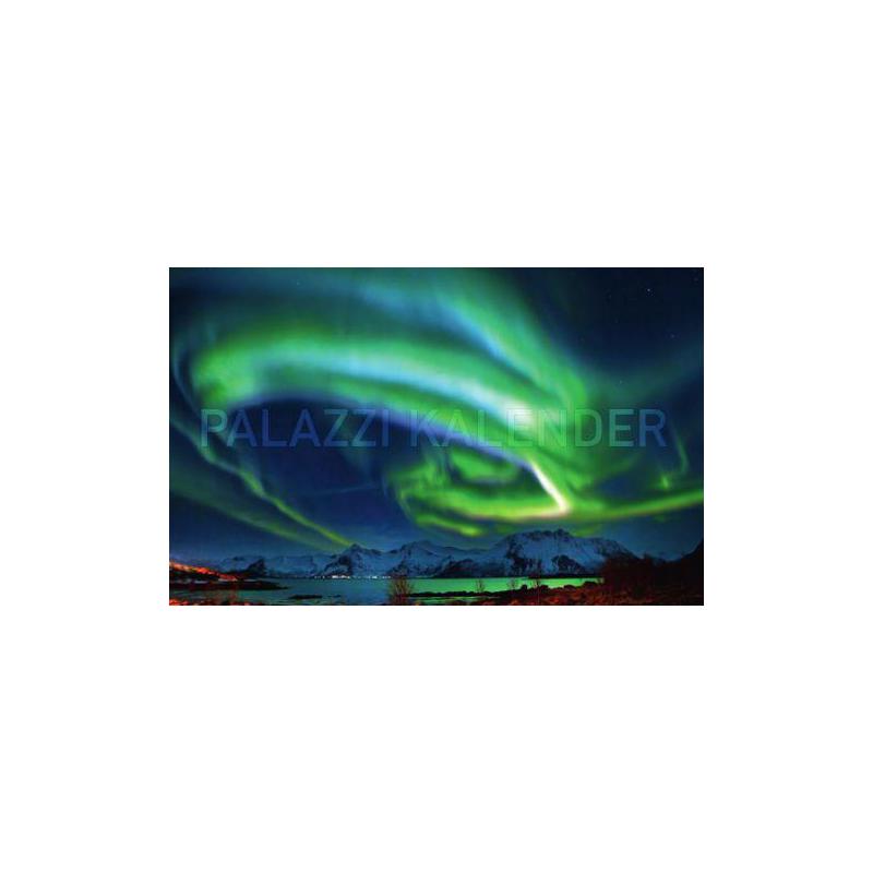 Palazzi Verlag Calendário Auroras polares - luzes celestes