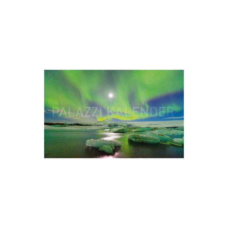 Palazzi Verlag Calendário Auroras polares - luzes celestes
