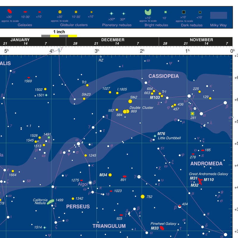 Orion Poster Deep Map 600, Mapa dobrável