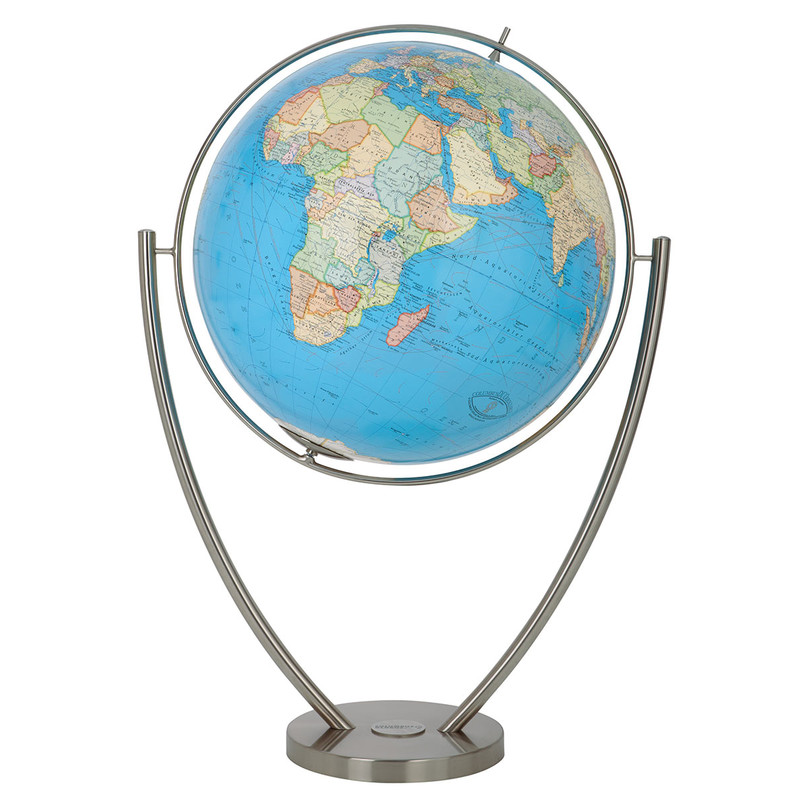 Columbus Globo com pedestal Duo Magnum Stainless Steel 77cm