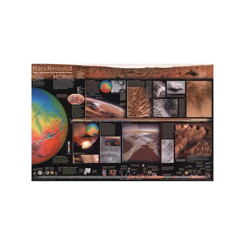 National Geographic Poster Marte, o planeta vermelho