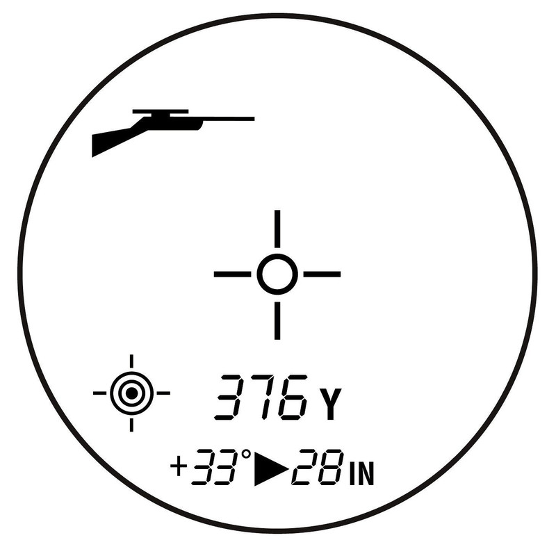 Bushnell Medidor de distância Telémetros laser Scout DX 1000 ARC preto