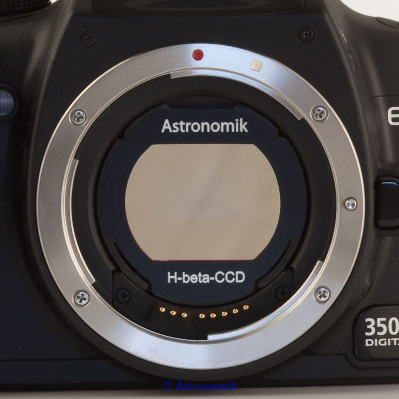 Astronomik H-Beta CCD, EOS Clip Filtros