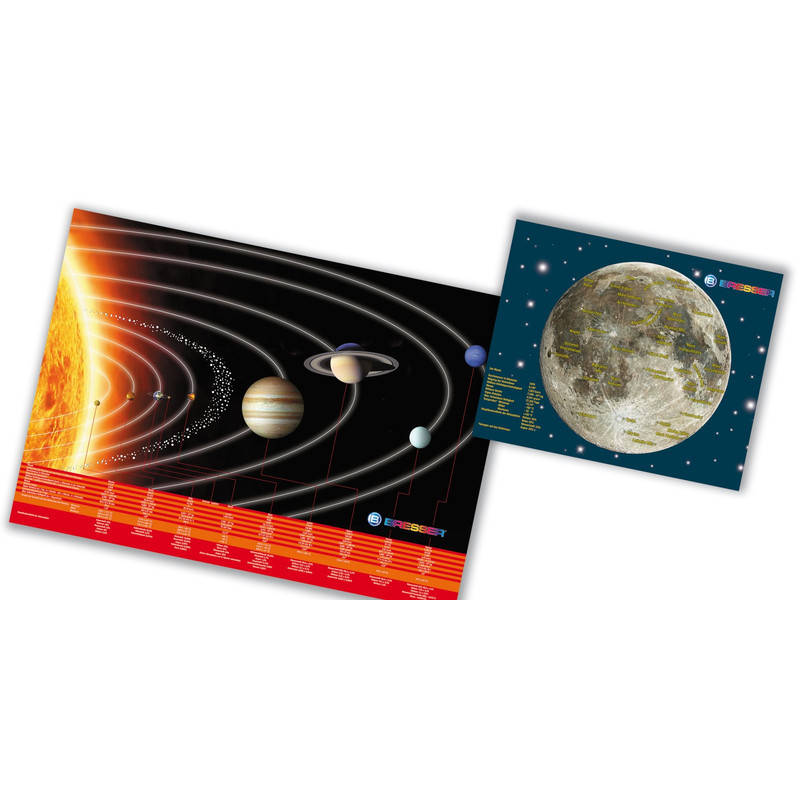 Bresser Junior Astroset: poster e bloco de secretária