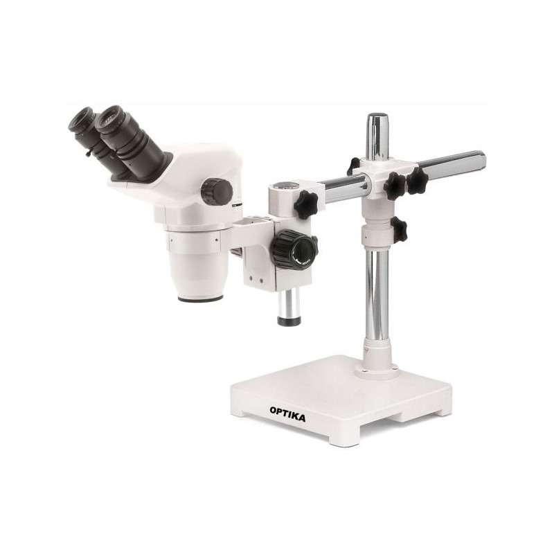 Optika Microscópio estéreo zoom SZN-7 achromatic binocular microscope, with overhanging stand
