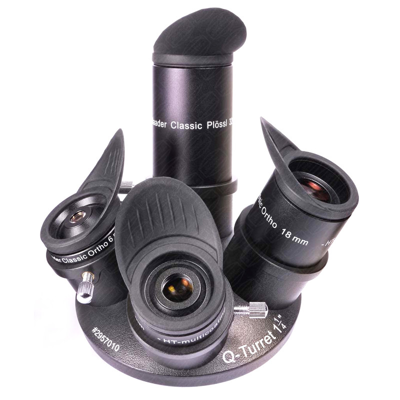 Baader Q-Turret torre quádrupla para oculares, 1,25"