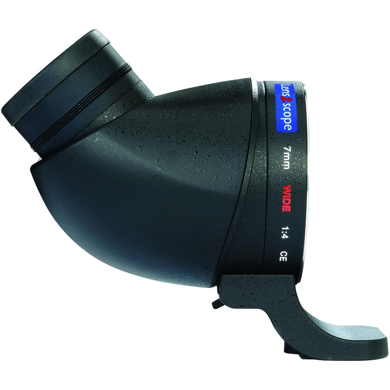 Lens2scope Fixação da ocular 7mm de largura, Serve para ... Canon EOS, preto, visão angular