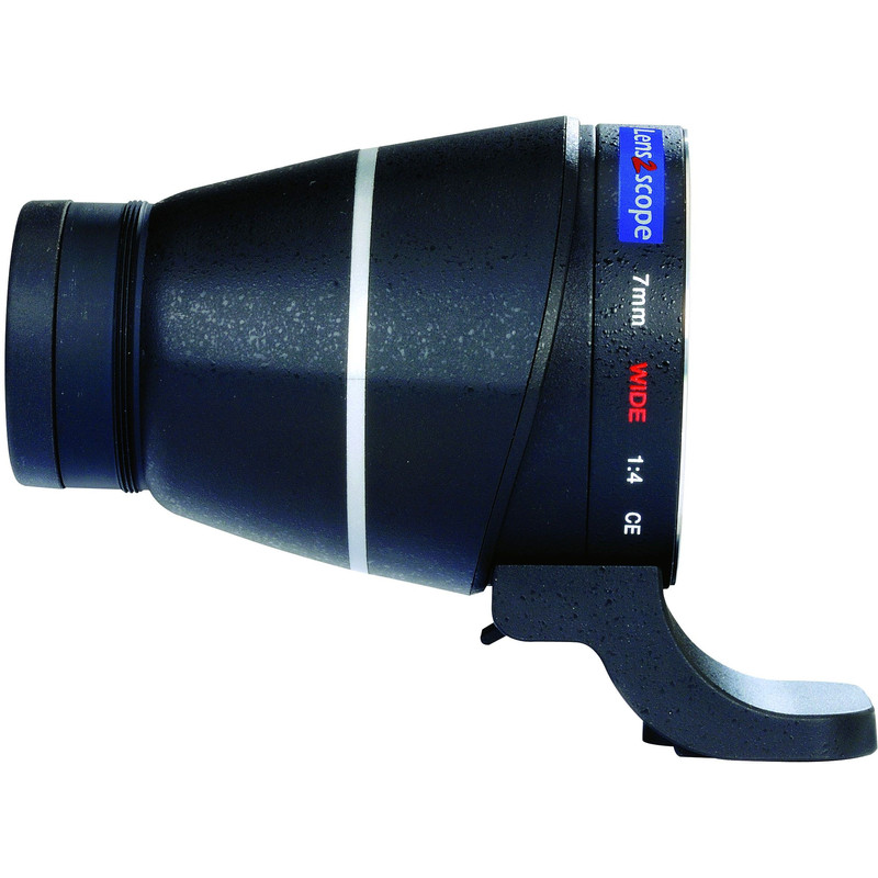 Lens2scope Fixação da ocular 7mm de largura, Serve para ..., preto, visão reta