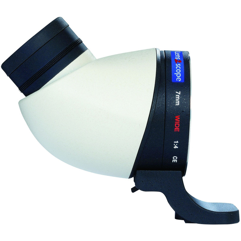 Lens2scope Fixação da ocular 7mm de largura, Serve para ... Canon EOS, branco, visão angular