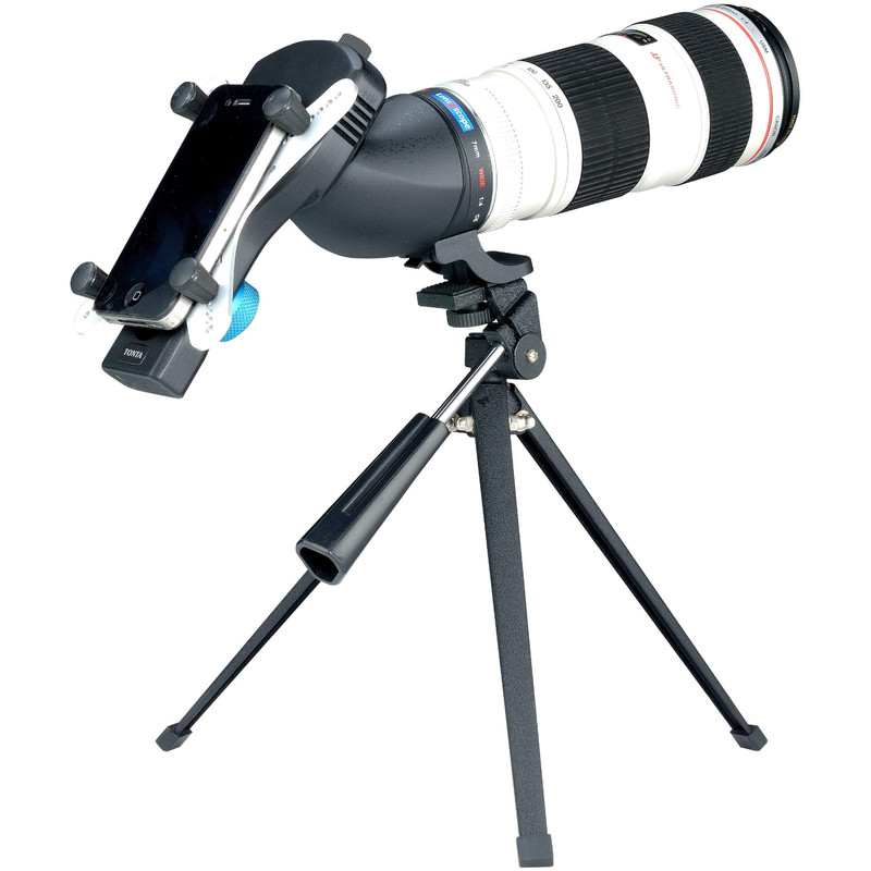 Lens2scope Adaptador de Smartphone Borboleta para Oculares 30-60mm