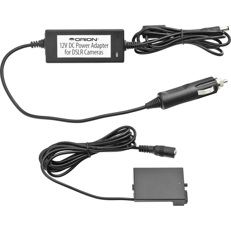 Orion Adaptadores de depósito de energia de 12V para Canon EOS 550D, 600D, 650D